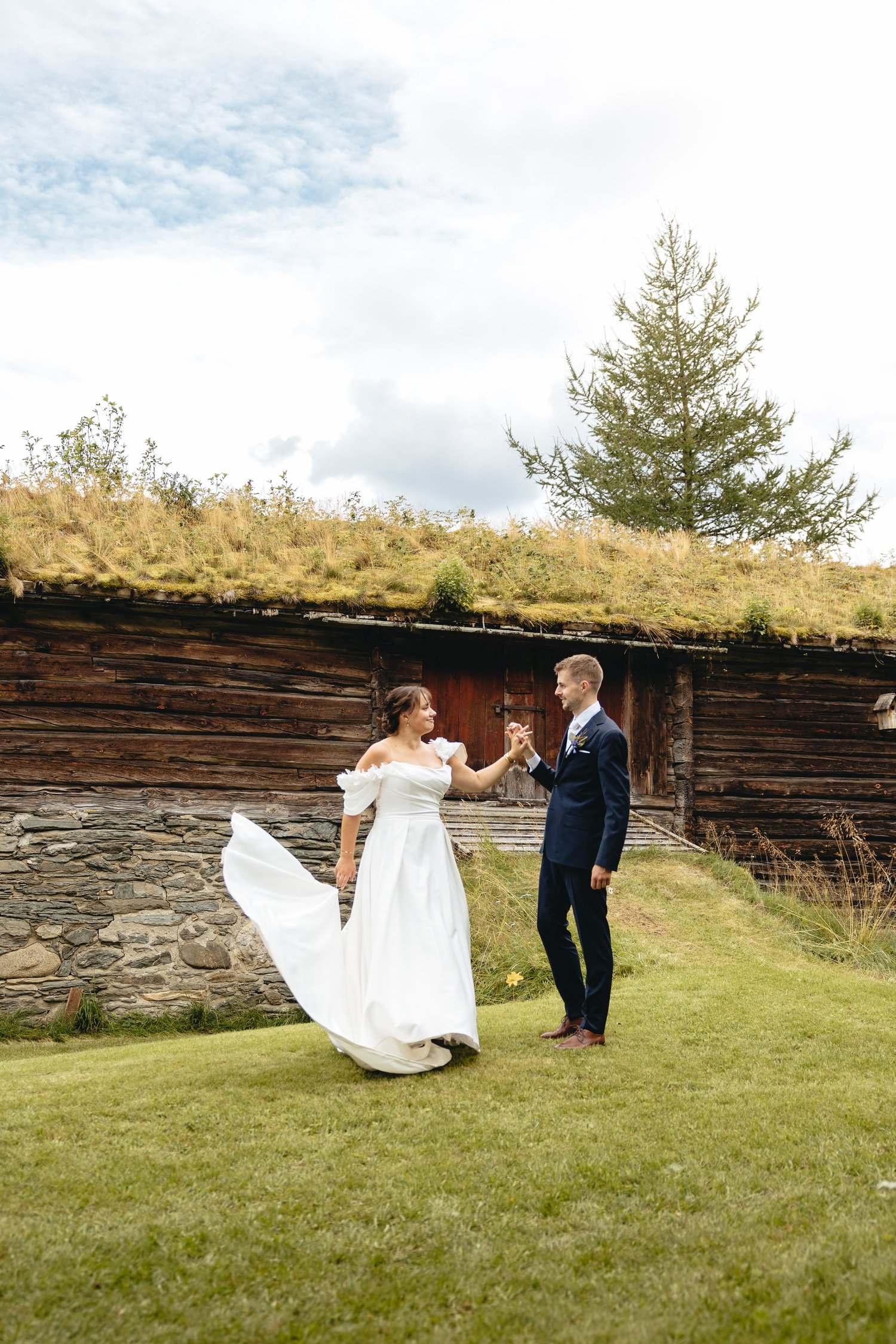 Bryllupsfoto av Robin Syrstad